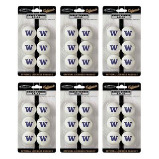 Franklin University Of Washington Table Tennis Balls (WhiteDimensions 9 inches x 10 inches x 5 inches )