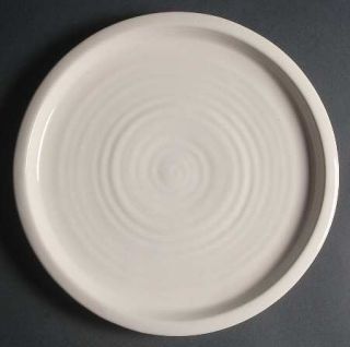 Pottery Barn Artisan Dinner Plate, Fine China Dinnerware   All White,Embossed Ri