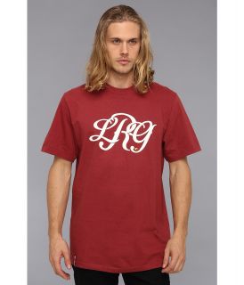 L R G Monogram Tee Mens T Shirt (Red)