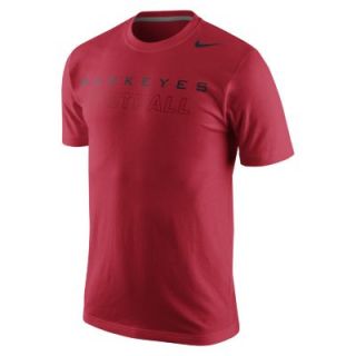 Nike Cotton Training Day (Ohio State) Mens T Shirt   Crimson