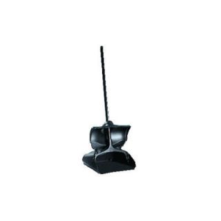 Rubbermaid Black Lobby Pro Upright Dust Pan With Self Opening/Closing