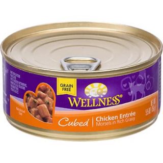 Cubed Canned Cuts Chicken Adult Canned Cat Food. 5.5 oz.