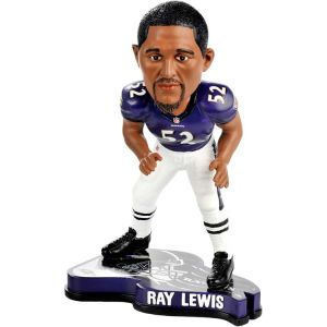 Baltimore Ravens Ray Lewis Forever Collectibles Pennant Base Bobble