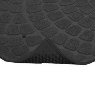 NoTrax Grip True General Purpose Floor Mat, 3 x 4 ft, 3/8 in Thick, Black