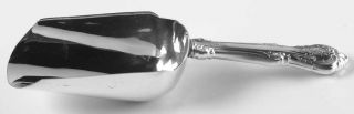 Gorham King Edward (Strl,1936,No Monos,Floral) Ice Scoop with Silverplate Bowl  