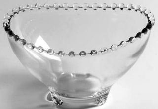 Imperial Glass Ohio Candlewick Clear (Stem #3400) Three Toed Bowl   Clear, Stem