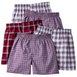Hanes Boys 5 Pack Boxer   Assorted M