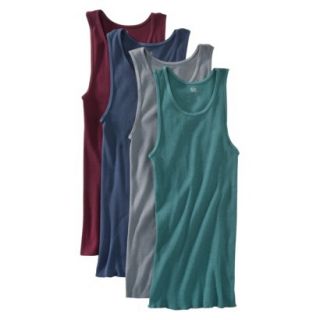 Fruit of the Loom Mens A Shirts 4 Pack   Assorted Colors S