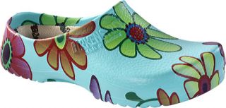 Birkenstock Super Birki   Ciel Blue Flower Casual Shoes