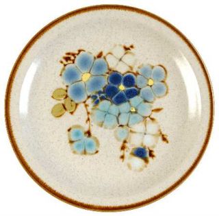International Berry Blue Salad Plate, Fine China Dinnerware   Blue&White Flowers