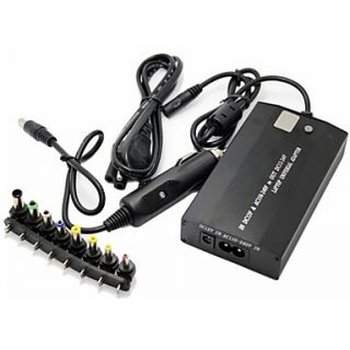 8 In One Multi Function Notebook Car Power Adapter With a Digital Multi Band 100W USB DC AC Dual Input (12 24V)