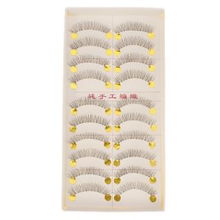 Transparent Base Hand made False Upper Eyelashes 218