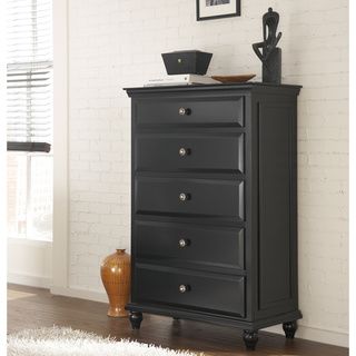 Signature Design By Ashley Owingsville Black 5 drawer Chest