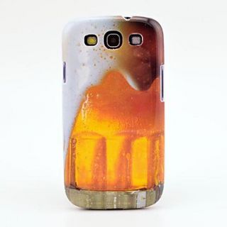 Beer Cup Pattern Case Cover for Galaxy 3 I9300