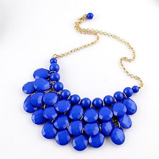 Kayshine Blue Drop Shape Necklace