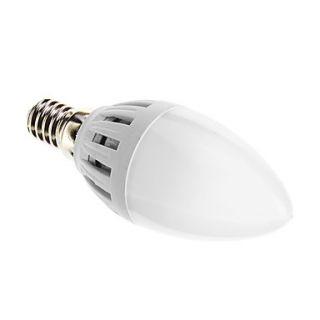E14 C37 5W 15x2835SMD 450LM 3000K Warm White Light LED Candle Bulb (220 240V)