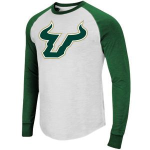 South Florida Bulls Colosseum NCAA Long Sleeve Pressbox Raglan T Shirt
