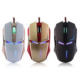 DPI Switch Multi keys Wired USB Mouse with Pad