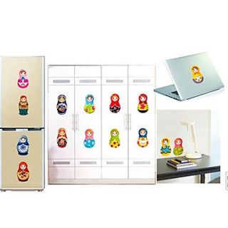 The Russian Dolls Pattern Wall Decals