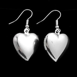 Charming Alloy Silver Plated Drop Earrings For Women