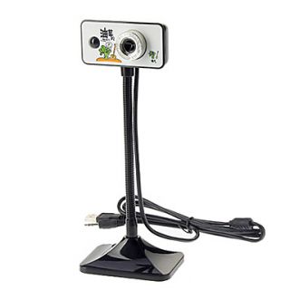 8.0 Megapixels USB 2.0 Clip on PC Camera Webcam