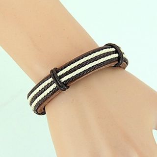 Unisex MultiWrap Leather Casual Desig Braided Bracelet