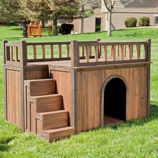 Boomer & George Stair Case Dog House Multicolor   WSDH07 L, Large