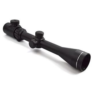 3 9X40 mm Super Wide Angle Shockproof Riflescope Illuminated Rangefinder Scope for Rifle