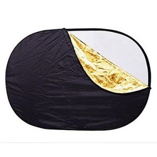 100 x 150CM/40 x 60 Collapsible Oval 5 in 1 Photo Reflector