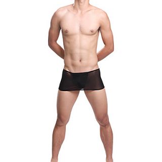 Mens Sexy Mesh Transparent G strings Underwear