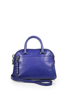 MILLY Blake Small Satchel   Blue