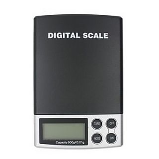 Discount  500G / 0.01G Electronic Digital Jewelry Scales Weighing Portable Kitchen Scales Balance Ds 19