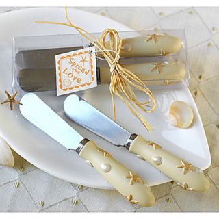 Amasra Spread the Love Set of 2 Sand Shell Spreaders