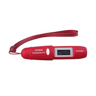Infrared Digital Thermometer Pen with Laser Sight Red(2357A)