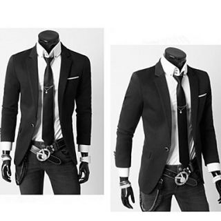 Mens Fashion Blazer Jacket Casual Brand Suit