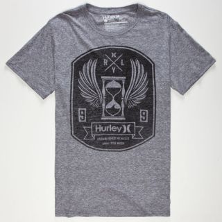 Hourglass Mens T Shirt Heather Grey In Sizes Small, X Large, Medium, Xx 