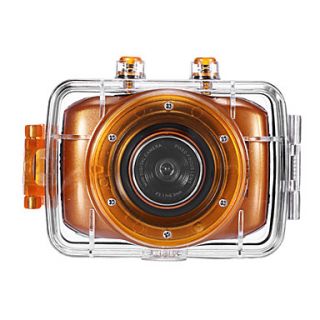 HD720P F5O Mini Action Camcorder (Orange)