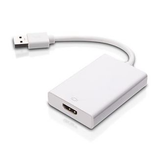 USB 3.0 2.0 to HDMI Adapter for Windows and Mac up to 2048x1152 or 1920x1200