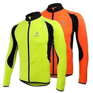 Arsuxeo Mens Fleece Winter Thermal Bike Bicycle Cycling Jersey Outdoor Sporting Coat