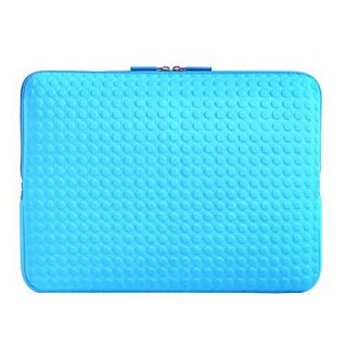 EXCO 14 inch Emboss Blue Dot Neoprene Laptop Sleeve