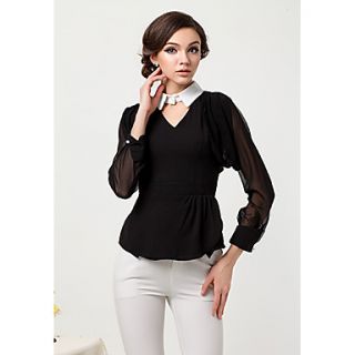 WomenS Spring Tailor Collar Blouse