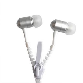 HH 135 Novel Zipper Style Universal Wired In ear Headset (3.5mm Plug)