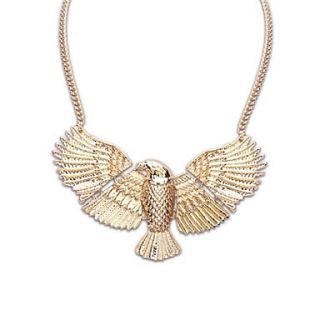 European and America Punk Style (Eagle Hawk) Plated Alloy Statement Necklace (More Colors) (1 pc)