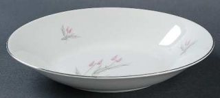 Winterling   Bavaria Wig3 Coupe Soup Bowl, Fine China Dinnerware   Gray Leaves,P