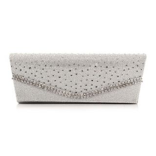 Polyster Wedding/Special Occation Clutches/Evening Handbags With Rhinestones(More Colors)