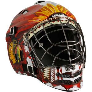Chicago Blackhawks NHL Replica Goalie Mask