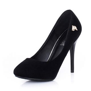 Suede Womens Stiletto Heel Heels Pumps/Heels Shoes