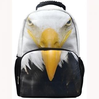 Veevan Top Sale Unisexs Life like Eagle Picture School Backpack