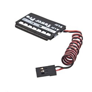 TowerPro 7 LED RC Receiver Battery Low Voltage Monitor Indicator