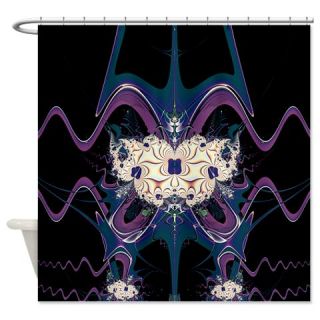  Purple Space Shower Curtain  Use code FREECART at Checkout
